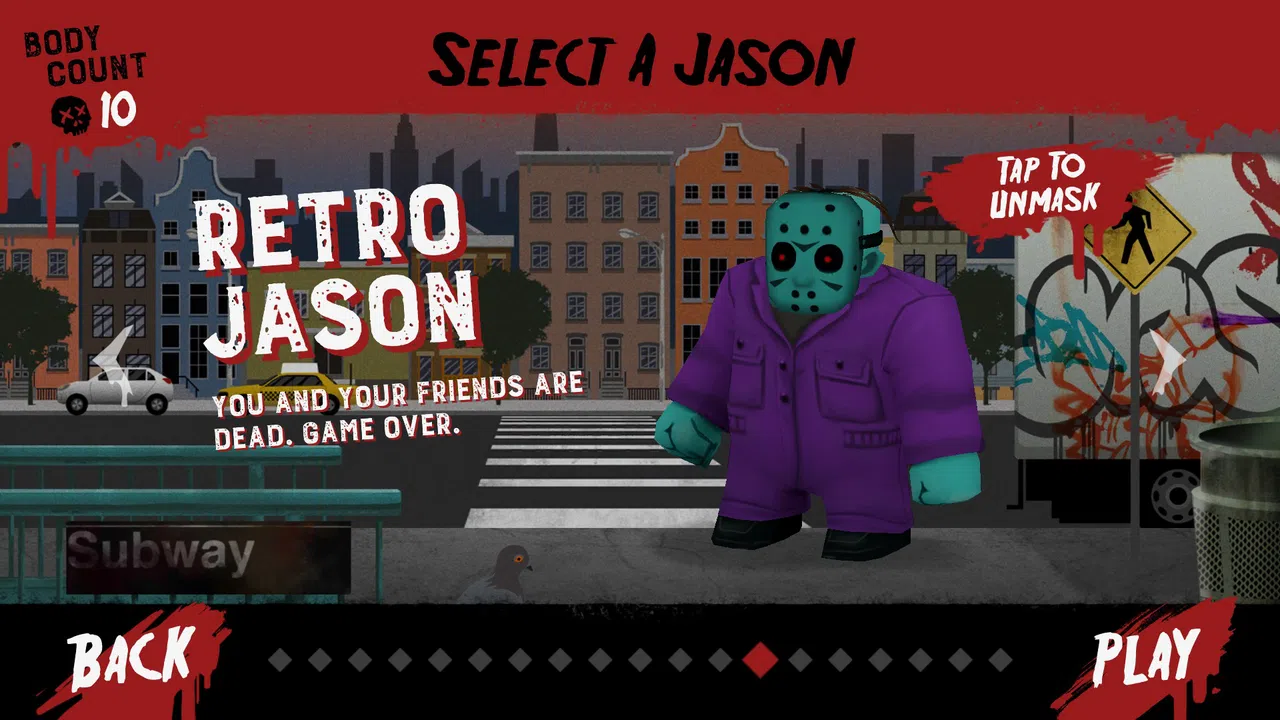 Friday the 13th: Killer Puzzle - Retro Jason Screenshot 2
