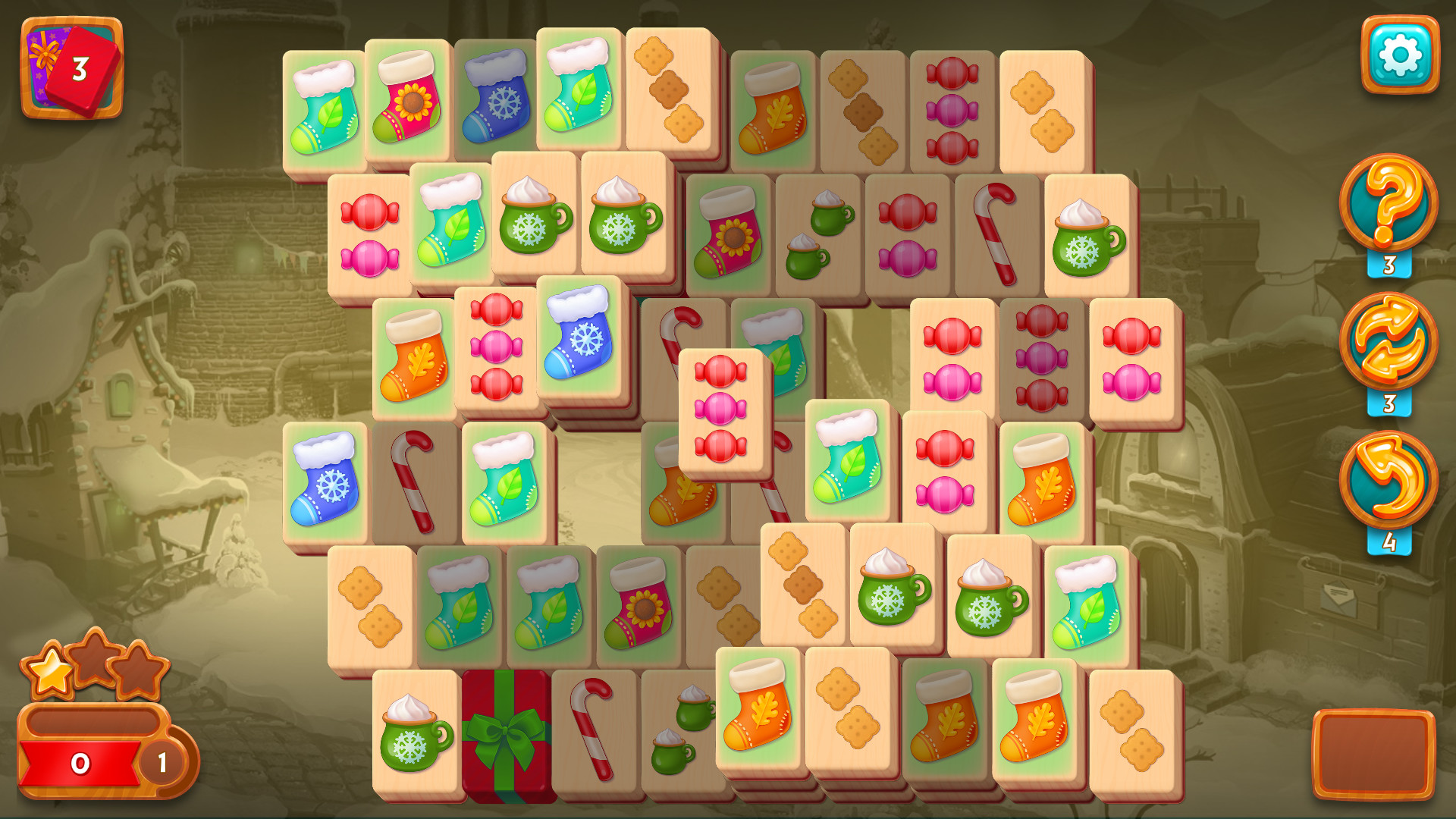 Mahjong Fest: Winterland Screenshot 1