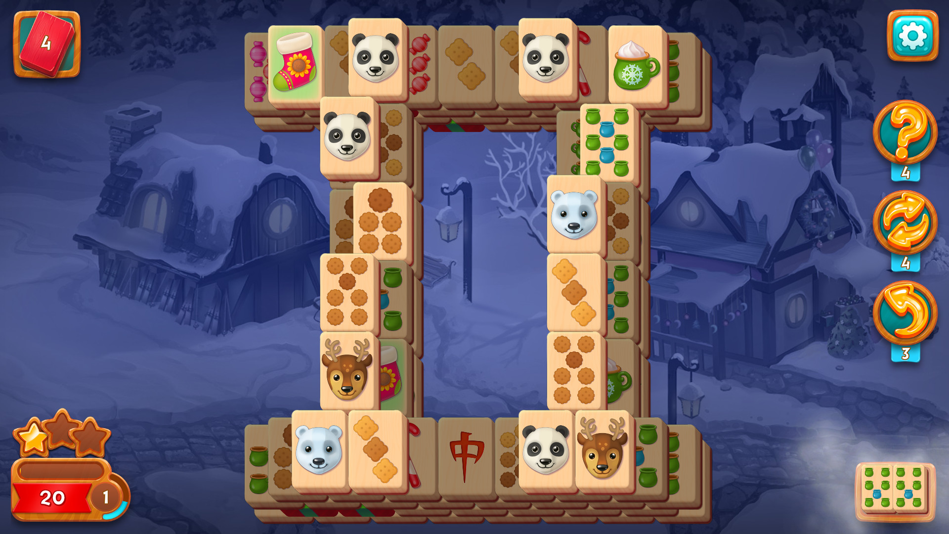 Mahjong Fest: Winterland Screenshot 10