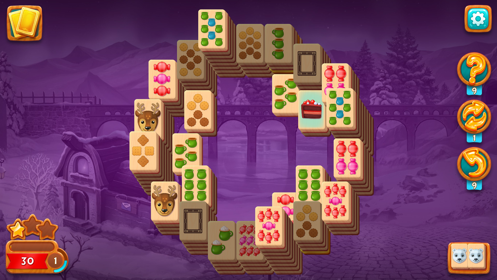 Mahjong Fest: Winterland Screenshot 8
