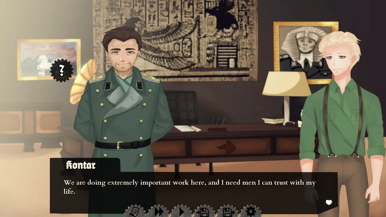 Panzer Hearts - War Visual Novel Screenshot 0