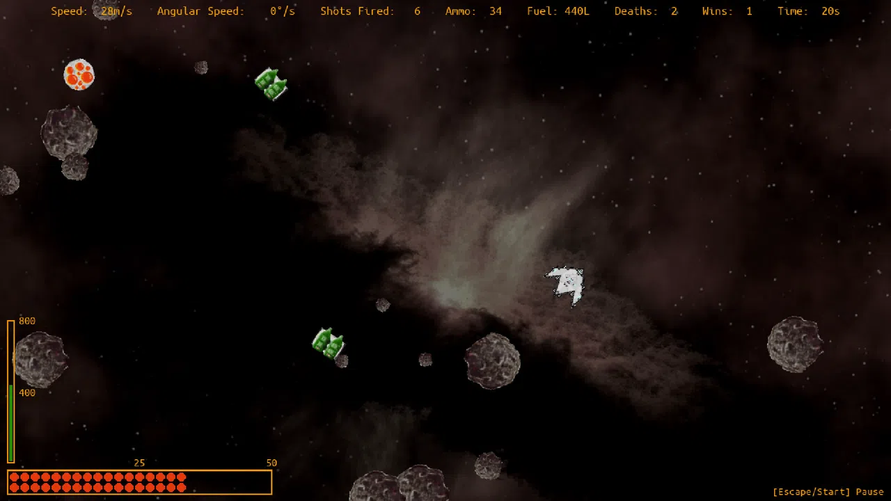Abominable Asteroids Screenshot 1