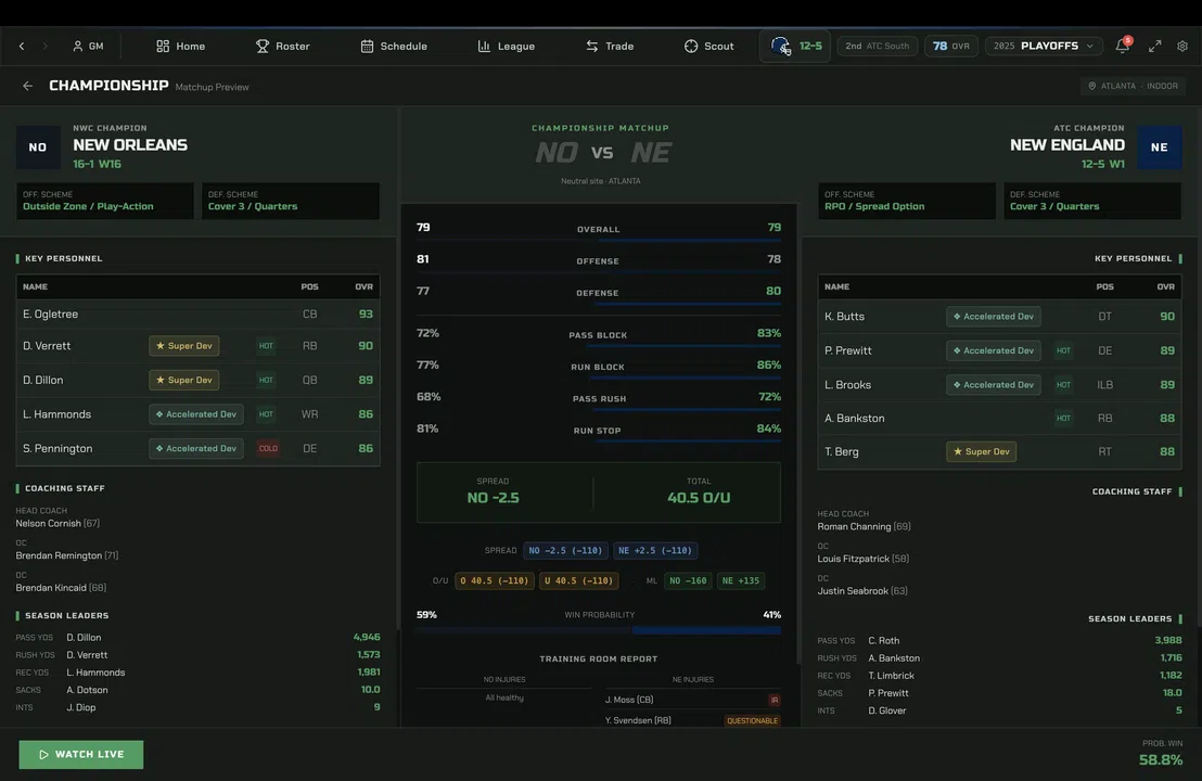 War Room Football Screenshot 18