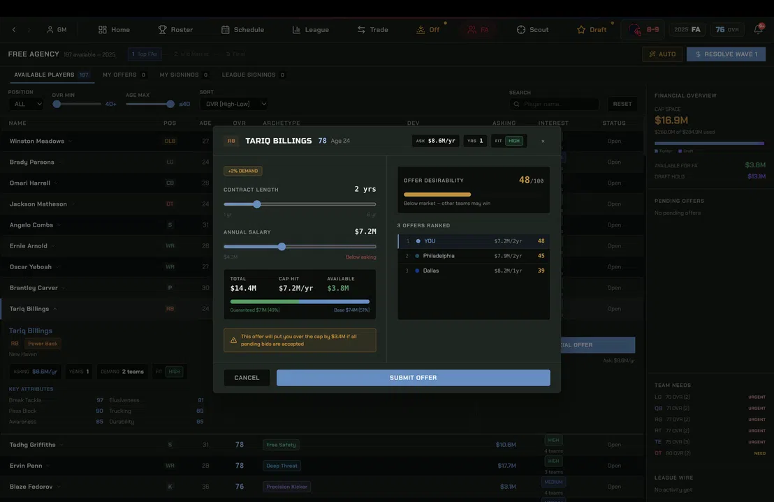 War Room Football Screenshot 20