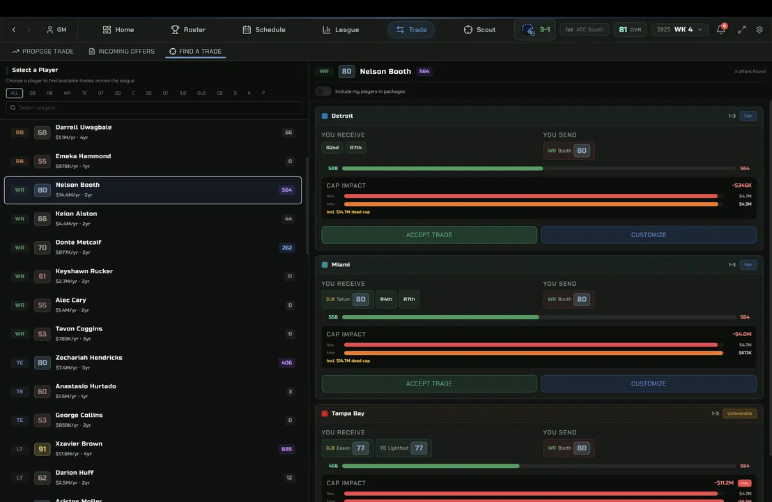 War Room Football Screenshot 13
