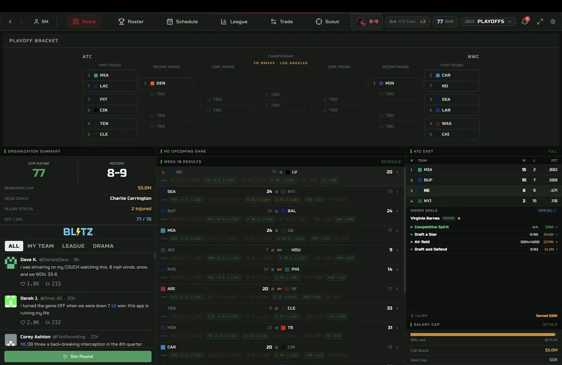 War Room Football Screenshot 22