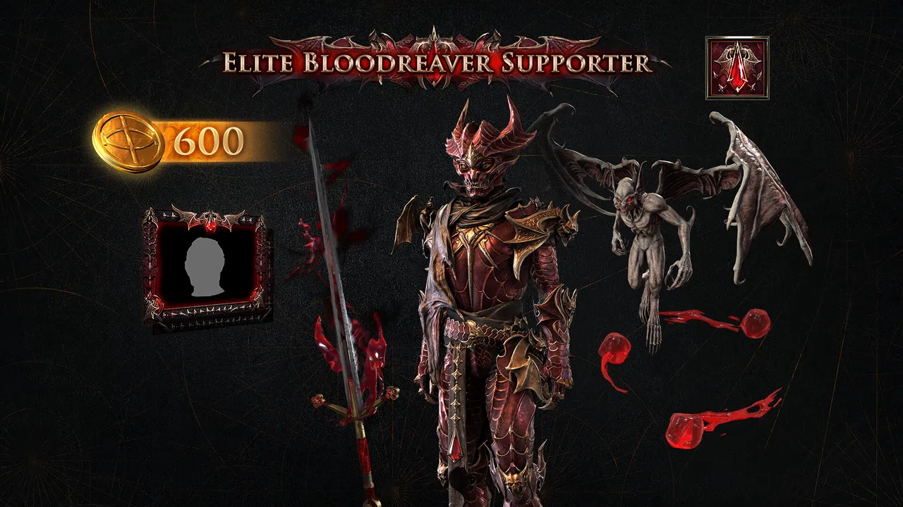 Path of Exile 2 - Elite Bloodreaver Supporter Pack Screenshot 0