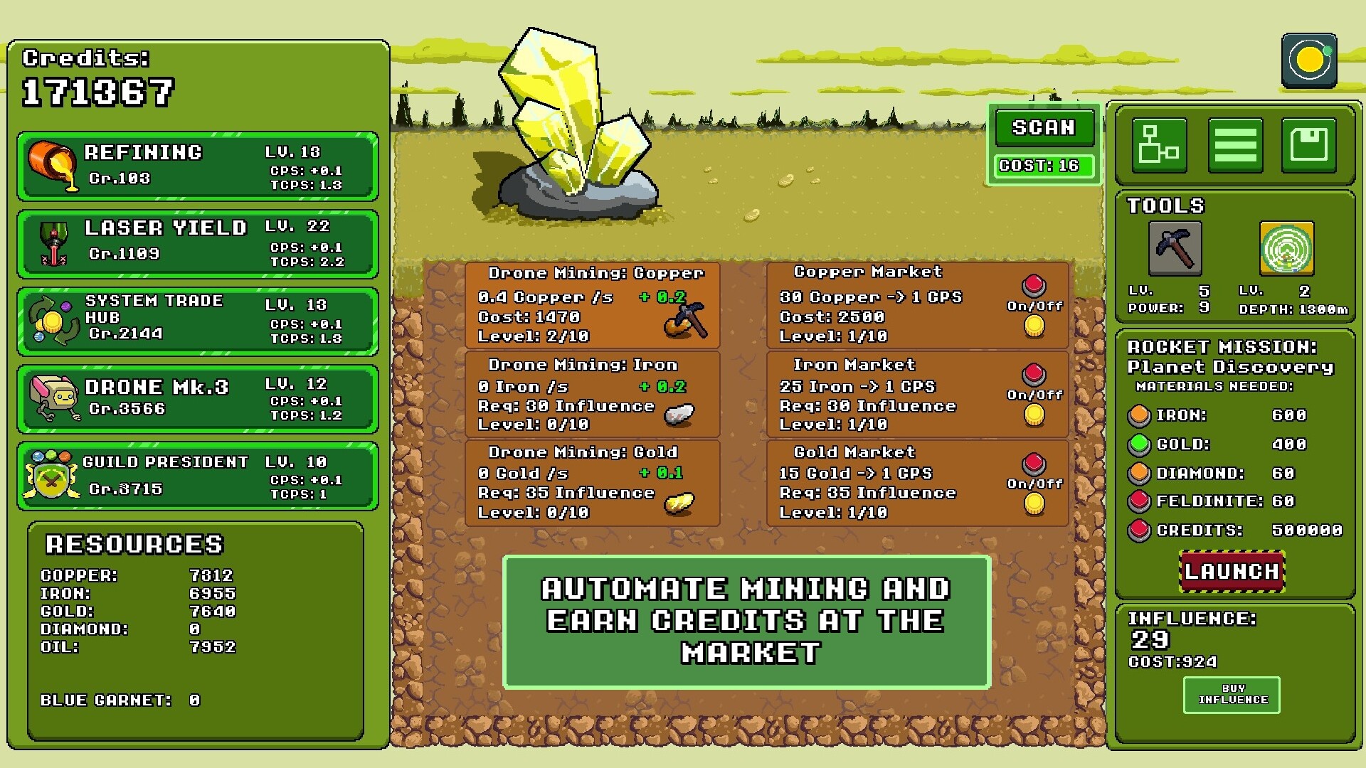 Exofinity Clicker Screenshot 4