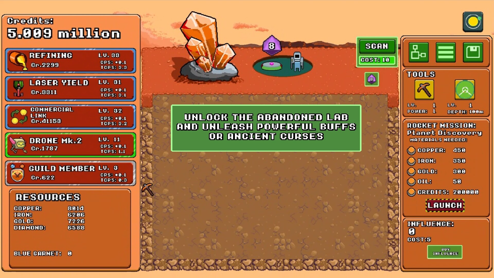 Exofinity Clicker Screenshot 2