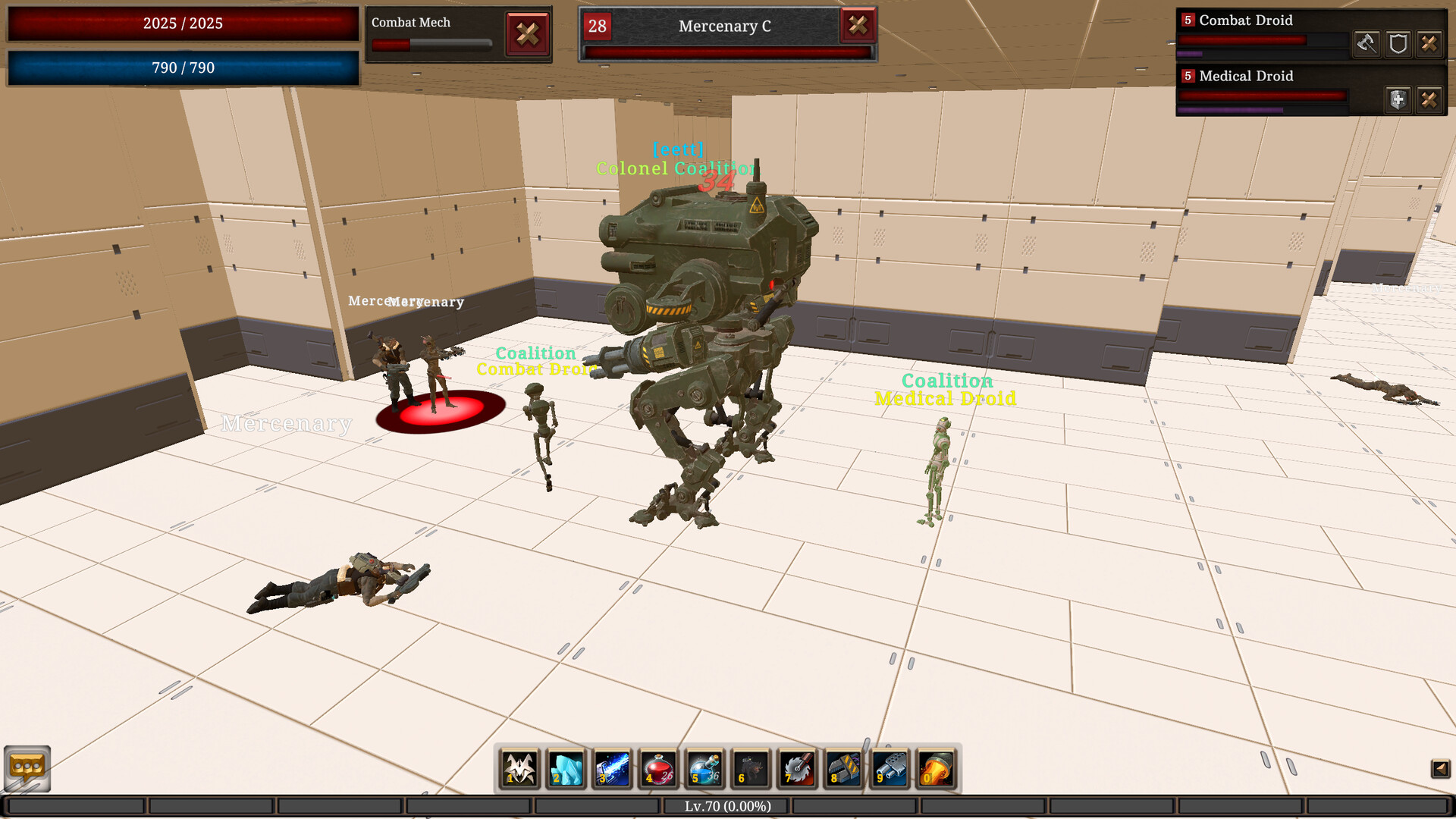Downfall MMORPG Screenshot 1
