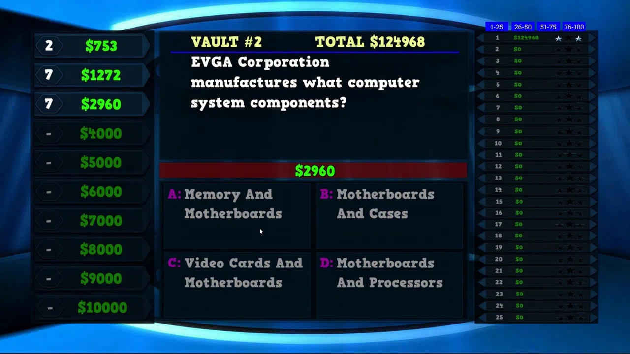 Trivia Vault: Technology Trivia Deluxe Screenshot 0
