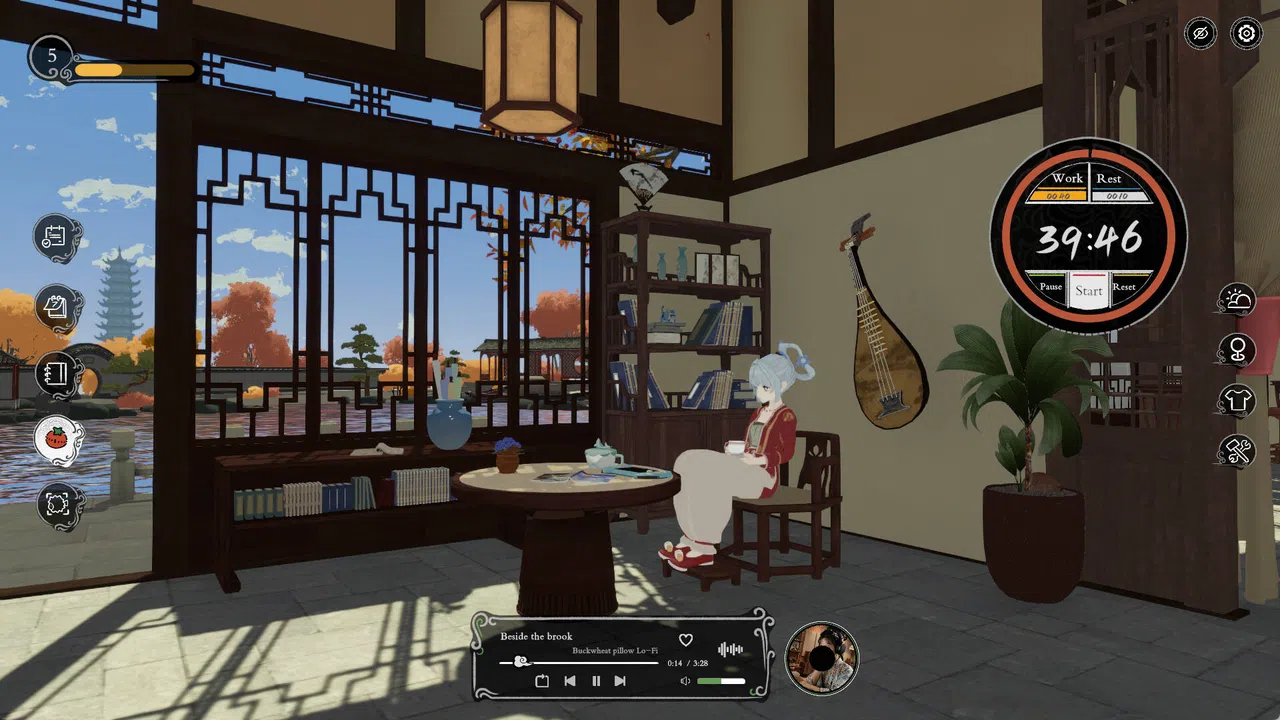 OneDay:Eastern Gardens and Wilds(Lofi) Screenshot 2