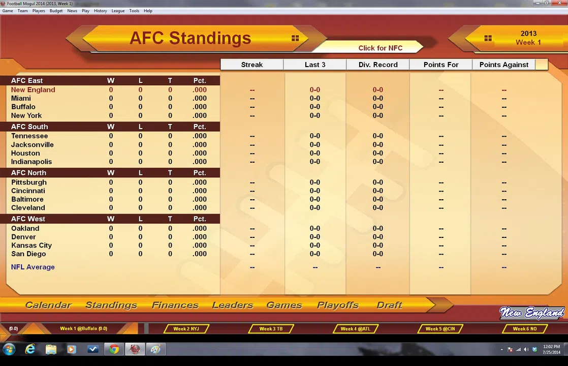 Football Mogul 2014 Screenshot 5