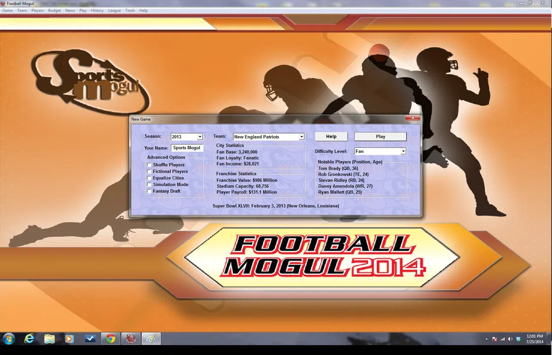 Football Mogul 2014 Screenshot 3
