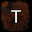 T icon