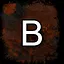 B icon