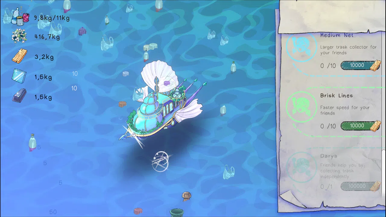 Ocean Cleaner Idle Screenshot 0