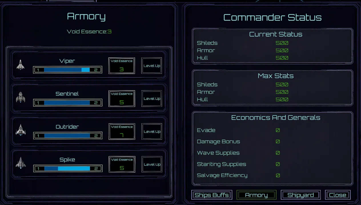 Void Commander: Armada Screenshot 2