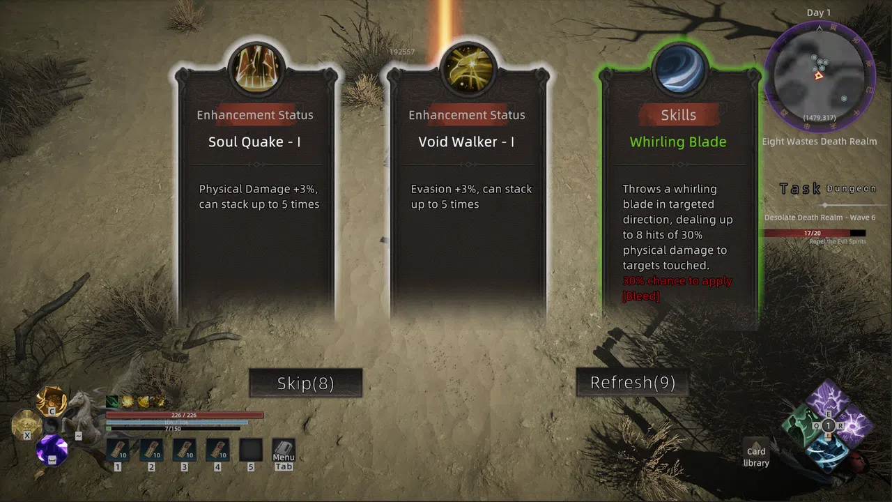 Eight Desolations Death Realm Trial Screenshot 1