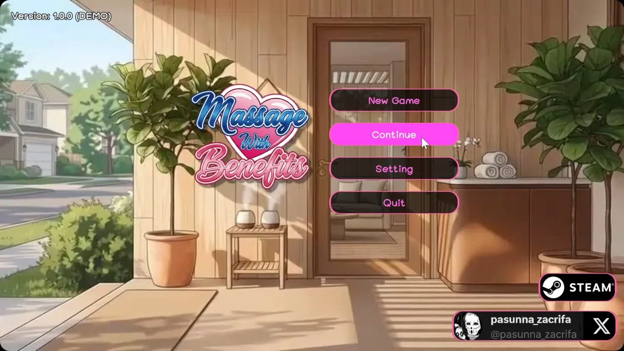 Massage With Benefits Demo Screenshot 0