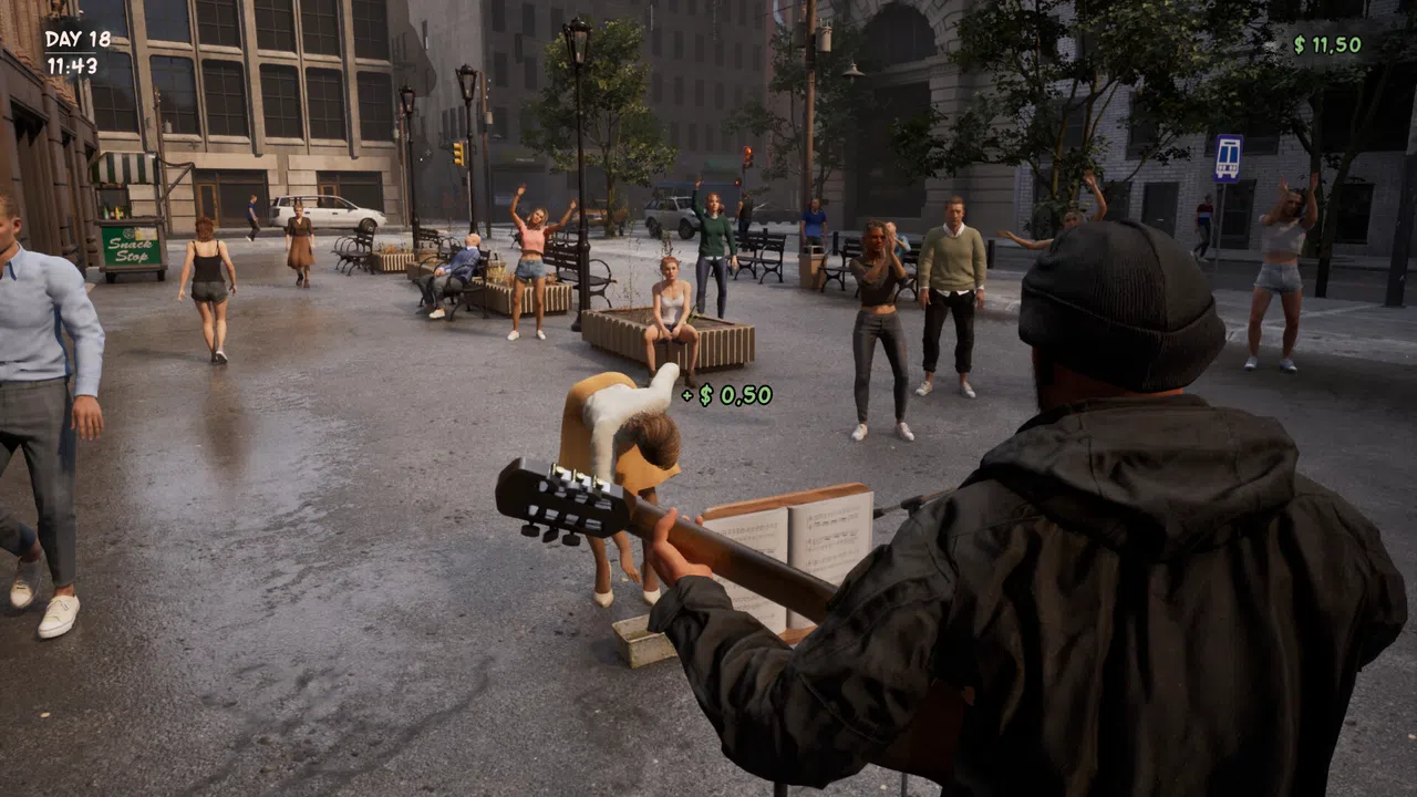 Not Today: Homeless Survival Screenshot 3