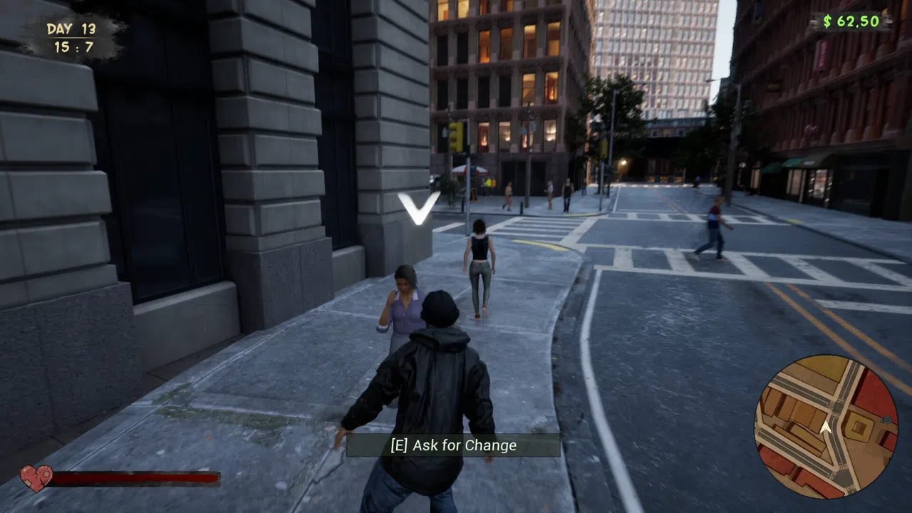 Not Today: Homeless Survival Screenshot 2