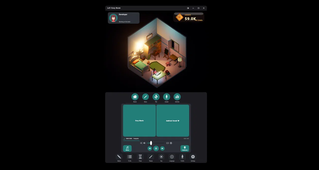 Lofi Cozy Room Screenshot 12