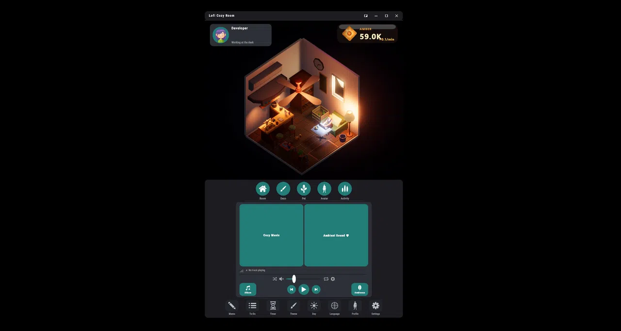 Lofi Cozy Room Screenshot 0