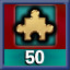 50 Puzzles Complete! icon