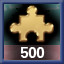 500 PIECES PLACED! icon
