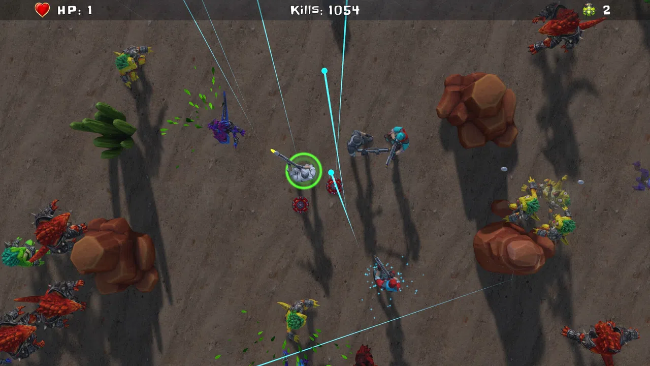 Invasion of the Lizard People Screenshot 2