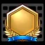 Gold badge icon