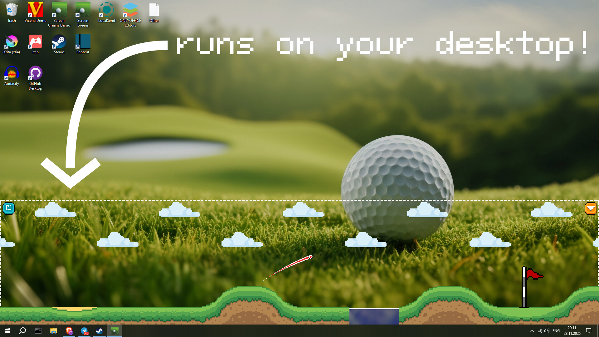 Screen Greens Screenshot 2