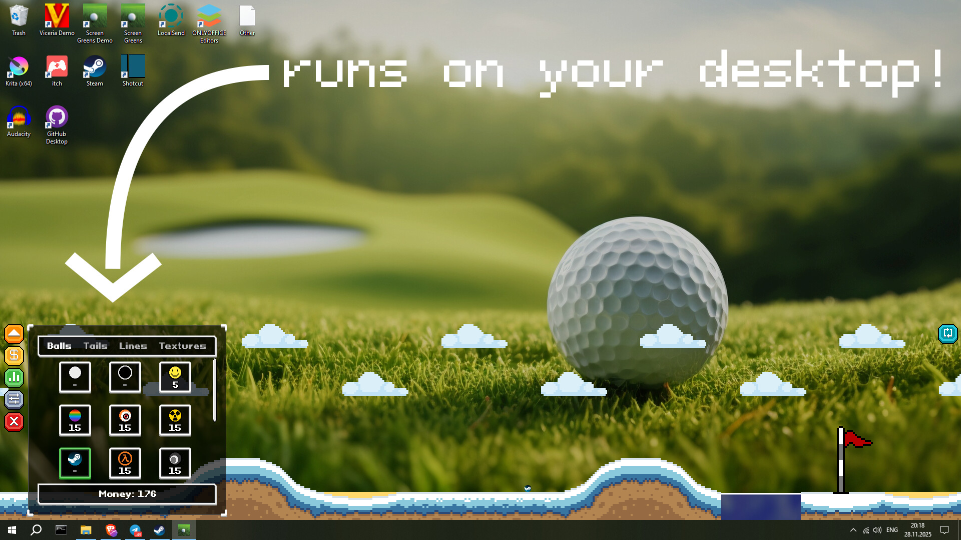 Screen Greens Screenshot 1