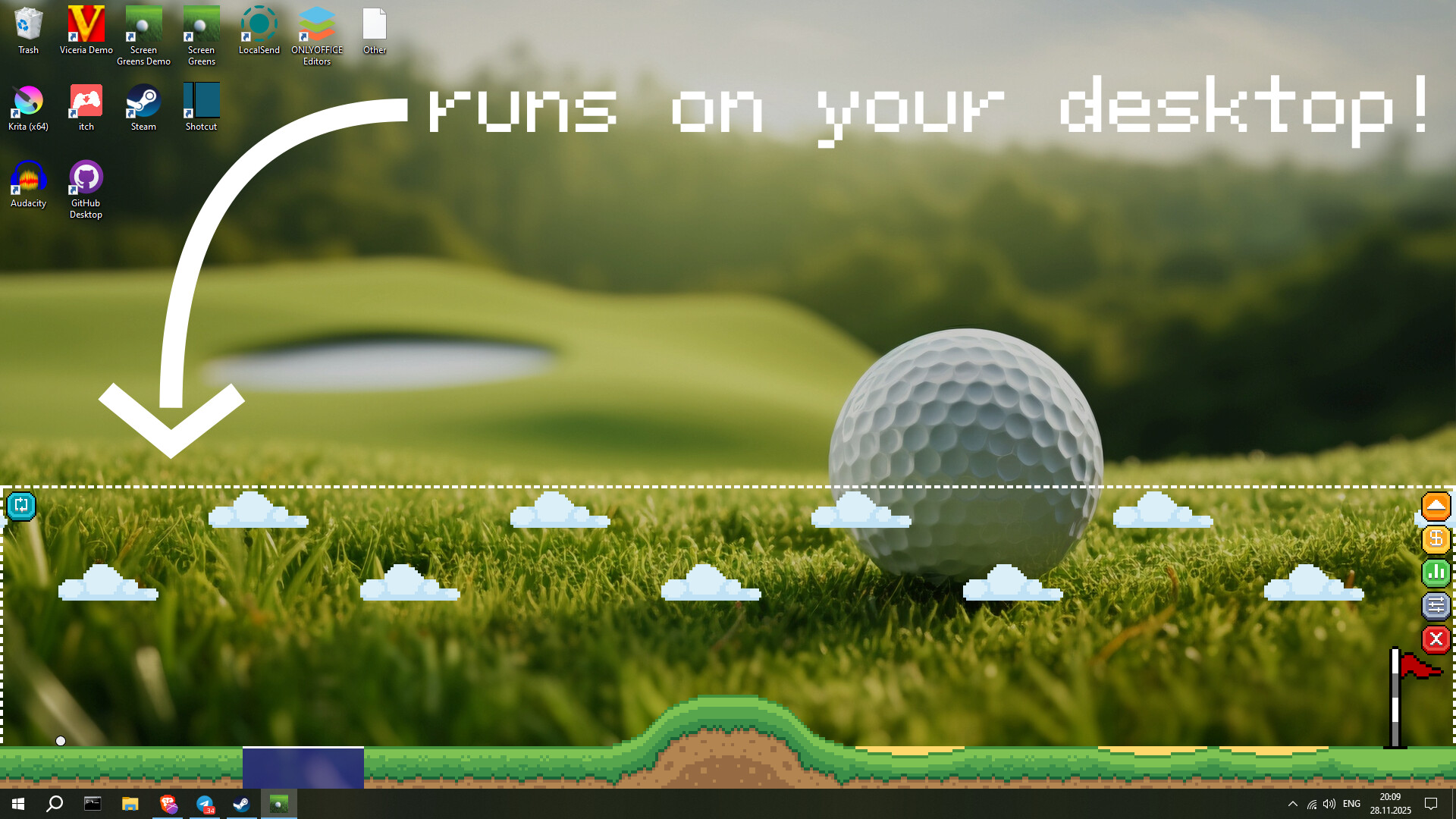 Screen Greens Screenshot 0