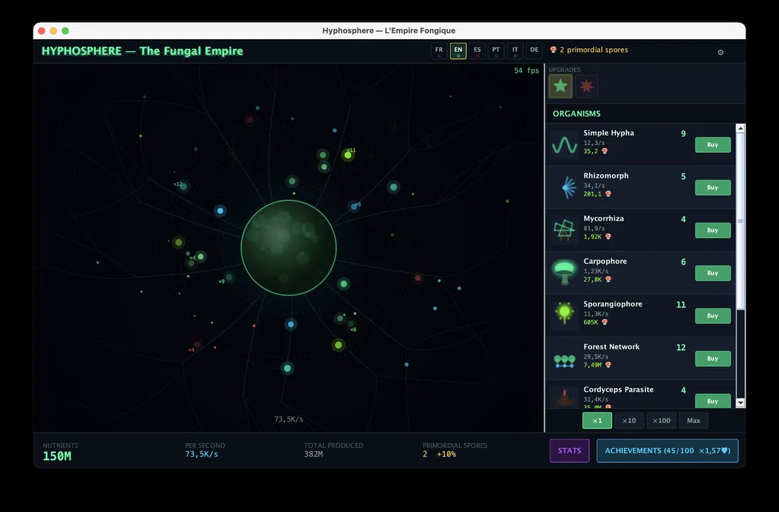 HyphoSphere Screenshot 1