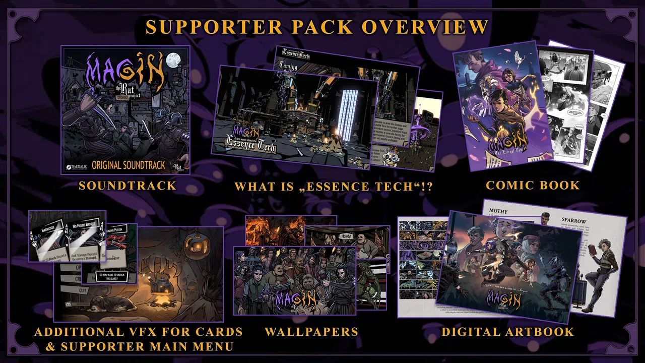 Magin: The Rat Project Stories - Supporter Pack Screenshot 0