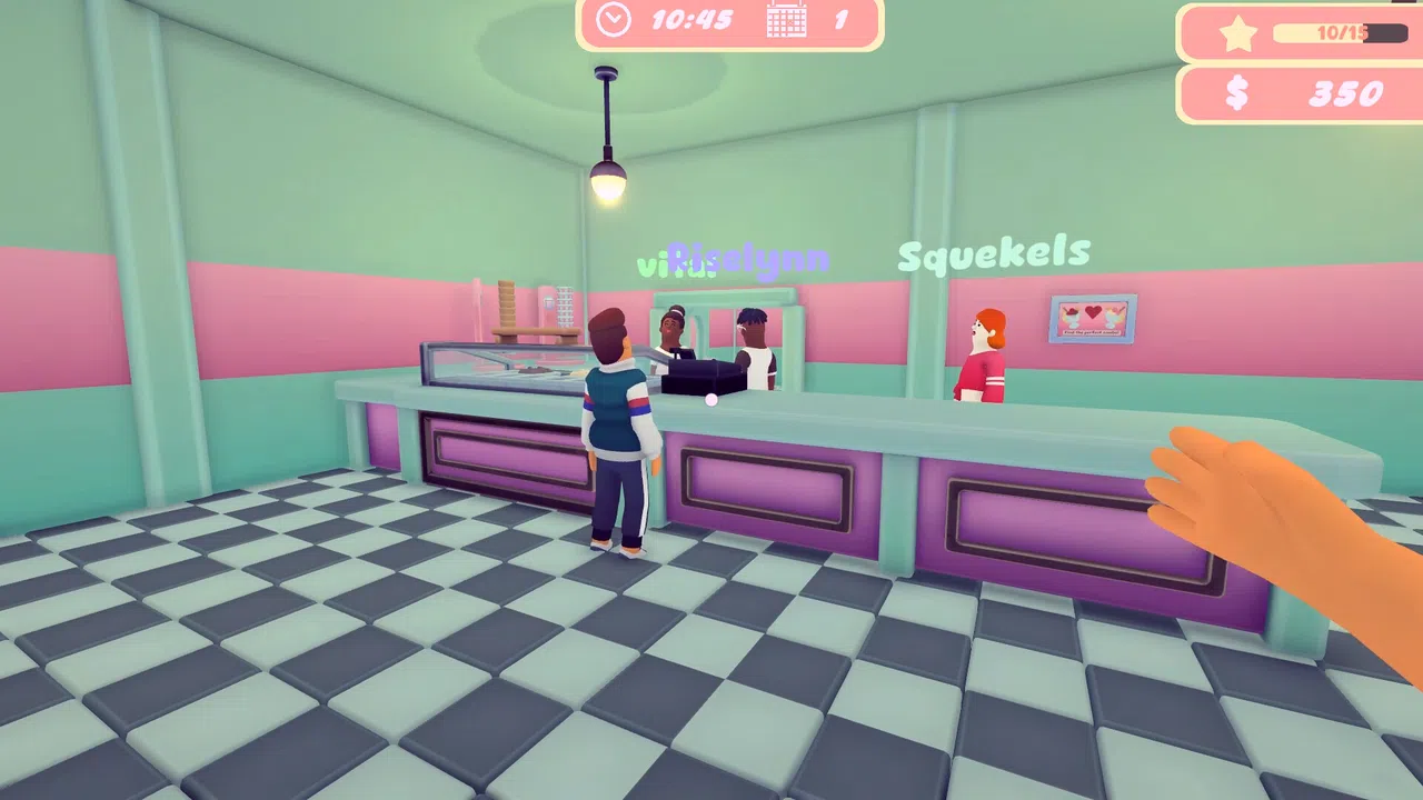 Ice Cream Together: A Cozy Parlor Simulator Demo Screenshot 0