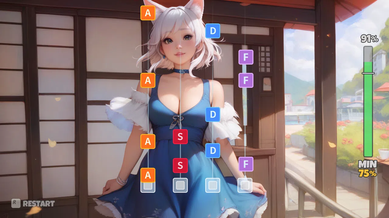 Catgirls Rhythm Game Screenshot 6
