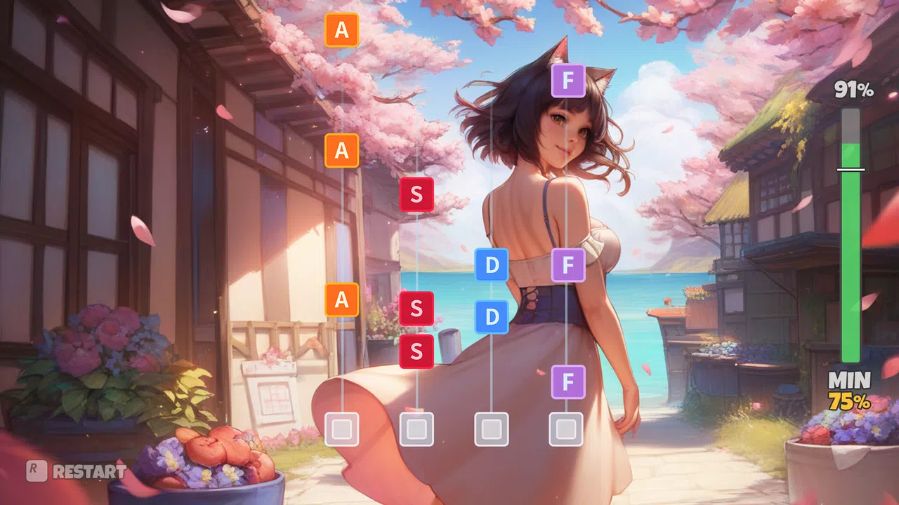 Catgirls Rhythm Game Screenshot 8