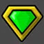 Get all the green gems icon
