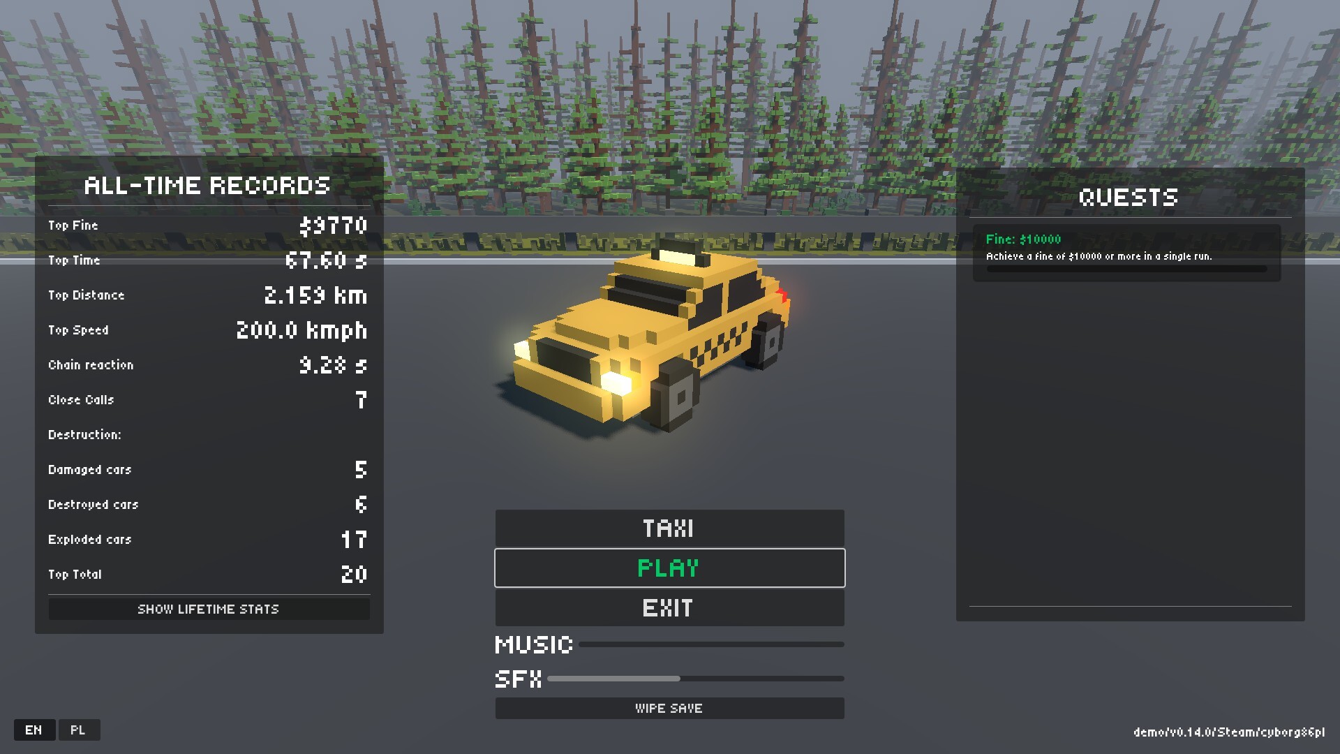 BRAKES? No, thanks! Demo Screenshot 3