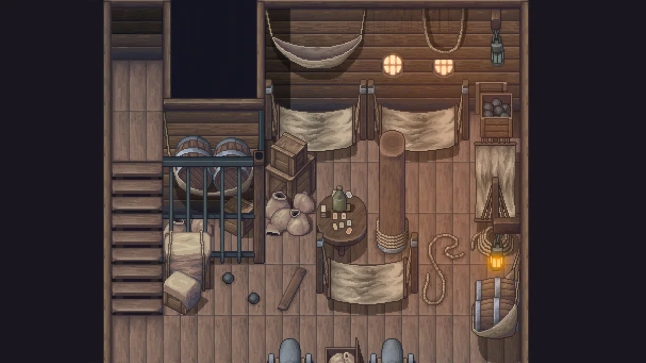 RPG Maker MV - Winlu Fantasy Tileset - Ship Screenshot 0