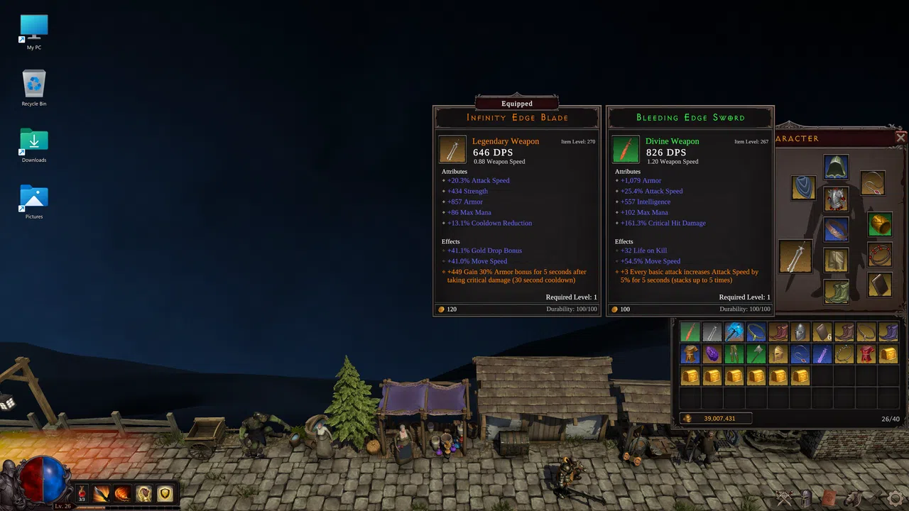 Deskrawl: Idle ARPG Screenshot 5