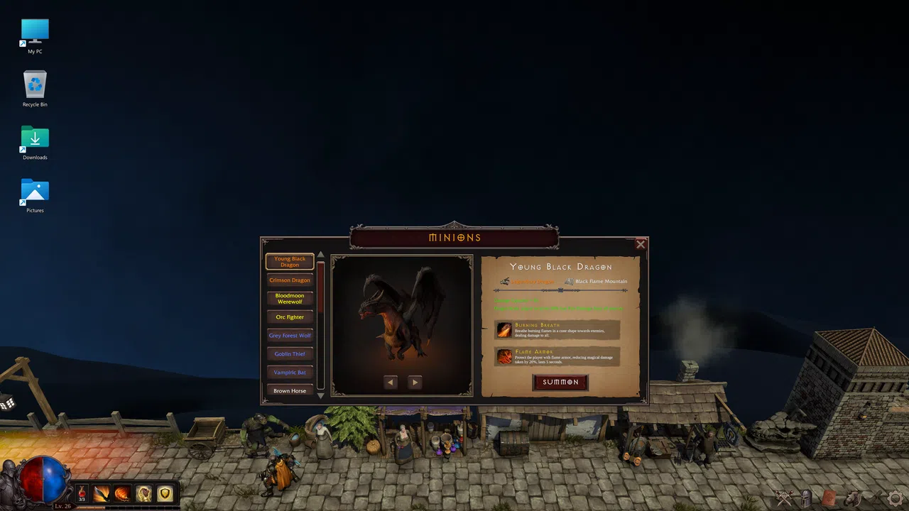 Deskrawl: Idle ARPG Screenshot 3