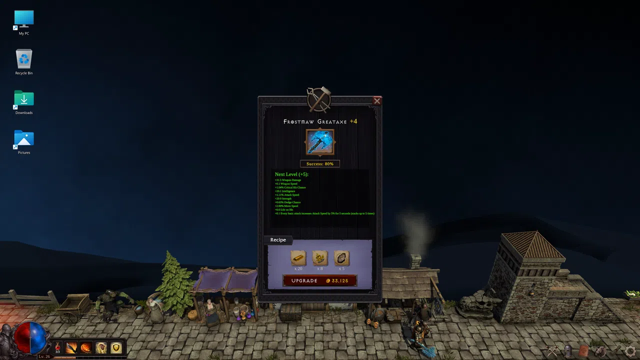 Deskrawl: Idle ARPG Screenshot 6