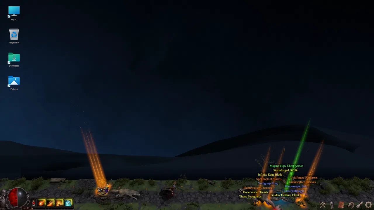 Deskrawl: Idle ARPG Screenshot 1