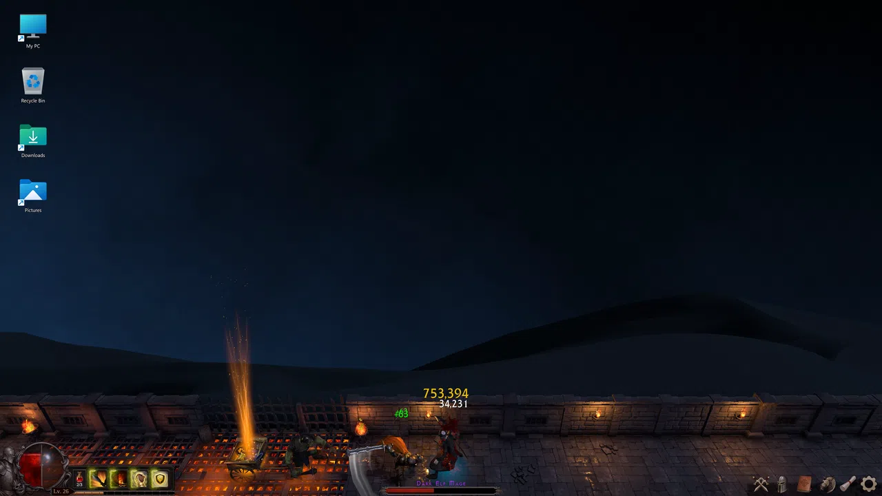 Deskrawl: Idle ARPG Screenshot 0