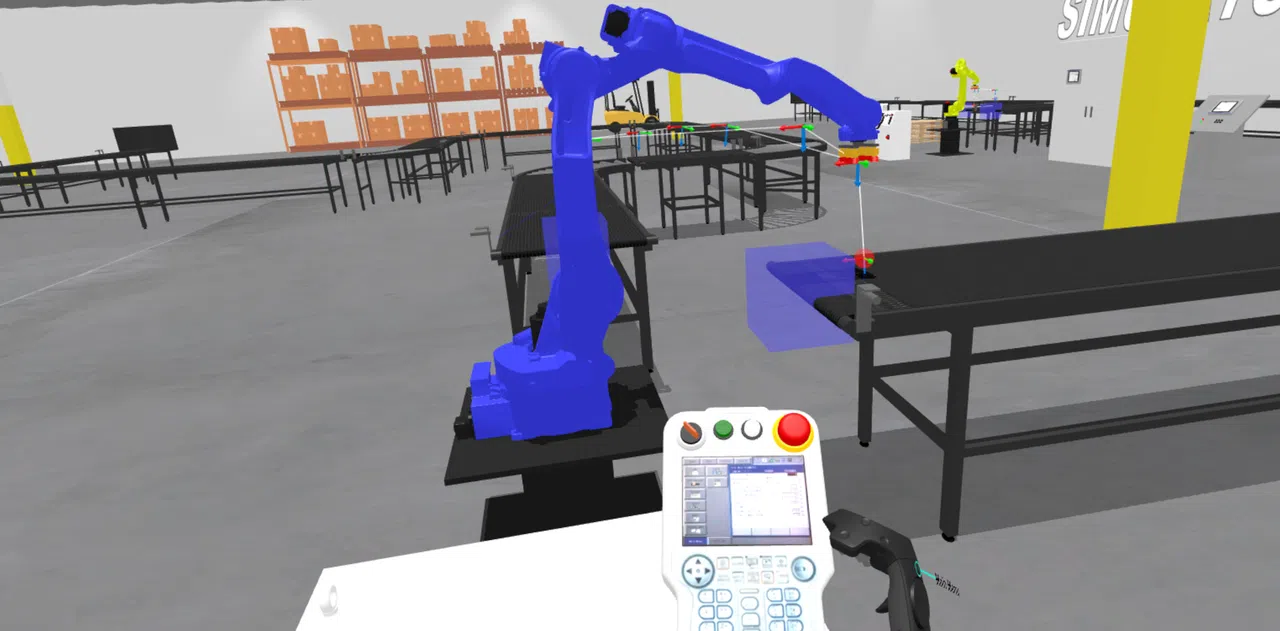 VR Robotics Simulator Screenshot 2