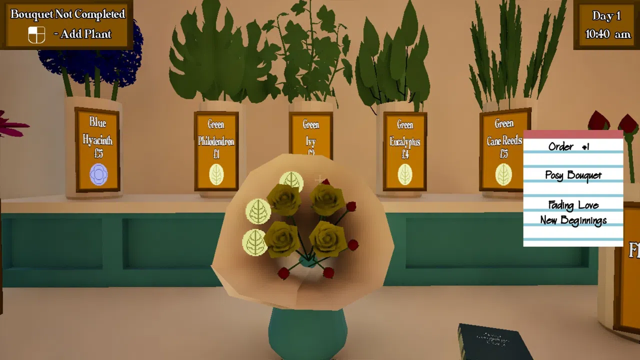 Florist Bar: Floristry Simulator Demo Screenshot 2